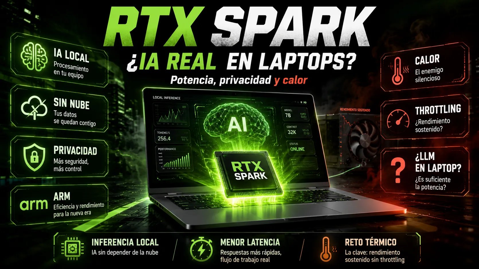 NVIDIA RTX Spark: ¿Puede el nuevo chip impulsar IA en laptops?