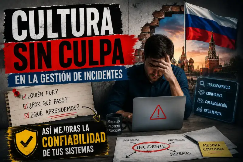 Cultura sin Culpa en la Gestión de Incidentes: Cómo Mejorar la Confiabilidad de los Sistemas
