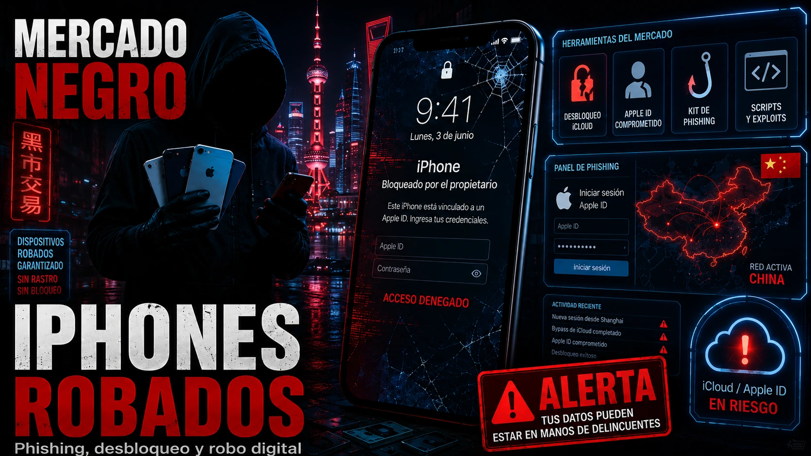 El Mercado Negro de iPhones: Una Amenaza Creciente