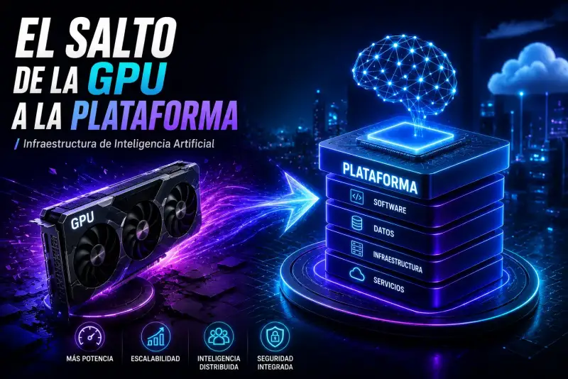 La Infraestructura de Inteligencia Artificial: El Salto de la GPU a la Plataforma