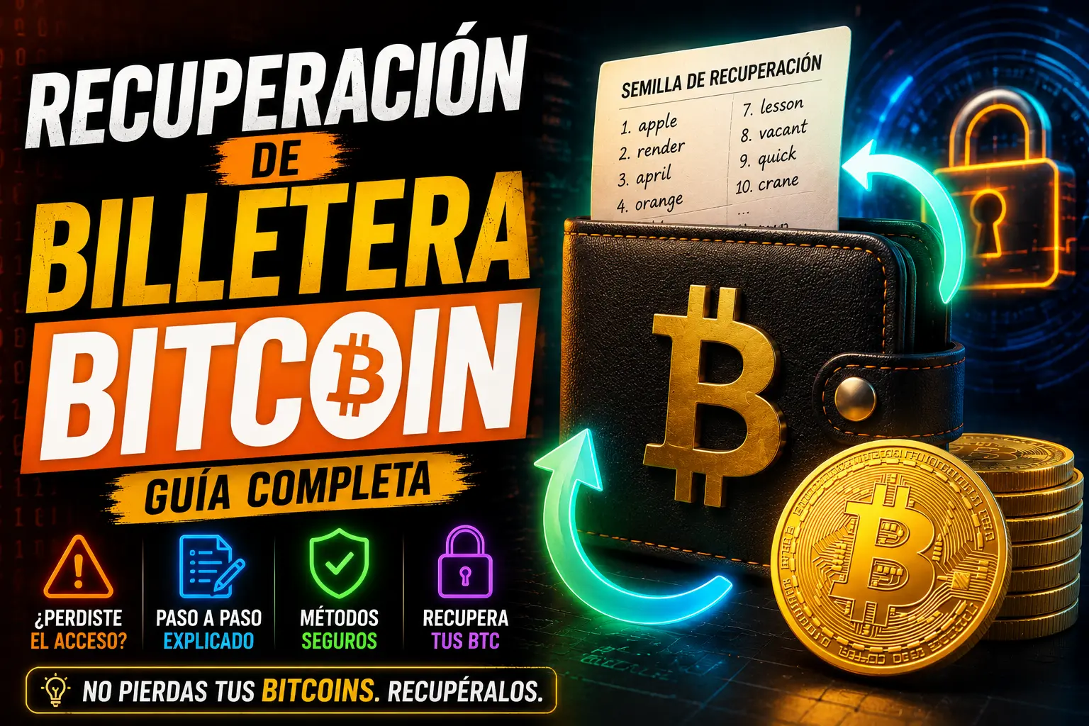 Recuperación de Billetera Bitcoin: Guía Completa